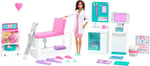 Barbie'nin Polikliniği Oyun Seti , Esmer Barbie Doktor Bebek (30 cm), 30'dan Fazla Parça Oyuncak, 3 Yaş ve Üzeri Kızlar İçin GTN61