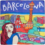 Barcelona Desenli Bandana