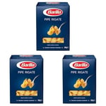 Barilla Mantı Makarna (Pipe Rigate) 500 g. 3lü paket