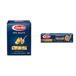 Barilla Mantı Makarna (Pipe Rigate) 500 g. ve Barilla Tam Buğday Spagetti (Integrale Spaghetti) Makarna No.5 400 g.