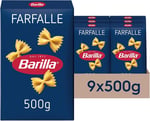 Barilla Penne Rigate (Kalem) Makarna 500 g. X 9