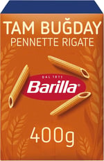 Barilla Tam Buğday Kalem Makarna (Integrale Pennette Rigate) 400 g.