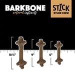 BarkBone Köpek Çiğneme Kemiği (Small) – Nane Aromalı, Bitmeyen Dayanıklı Oyuncak – Alerjensiz, Diş Temizleyici, Stres Azaltıcı Naylon Kemik - Seçenekler: Küçük, Küçük (2 paketi)