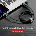 Baseus Cafule Serisi, 2.4 A USB-A & Micro-USB Şarj & Data Aktarım Kablosu, 1 Metre, Kırmızı