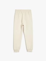 Basic Jogger Eşofman Altı Beli Bağlamalı Şardonlu