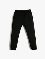 Basic Jogger Kargo Pantolon Beli Bağlamalı Cepli