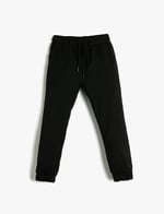 Basic Jogger Kargo Pantolon Beli Bağlamalı Cepli