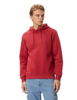 Basic Kapşonlu Sweat Uzun Kollu Şardonlu