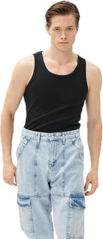 Basic Kolsuz Tişört Halter Yaka