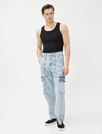 Basic Kolsuz Tişört Halter Yaka