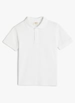 Basic Polo Yaka Tişört Kısa Kollu Pamuklu