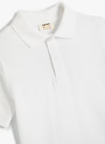 Basic Polo Yaka Tişört Kısa Kollu Pamuklu