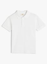 Basic Polo Yaka Tişört Kısa Kollu Pamuklu