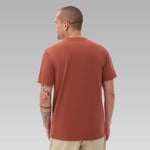 Basic Sm Logo Brushed Erkek Kahverengi Outdoor T-Shirt CS0282-229