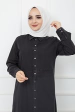 Baskı Detaylı Tunik- Açık Mavi