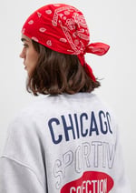 Baskılı Kırmızı Bandana 1911810-82580