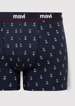 Baskılı Lacivert Boxer 0910735-30717