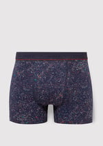 Baskılı Lacivert Boxer 091280-28417
