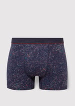 Baskılı Lacivert Boxer 091280-28417
