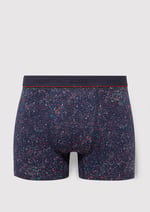 Baskılı Lacivert Boxer 091280-28417