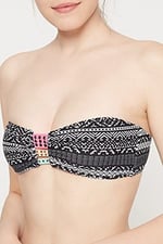 BASKILI RENKLİ BİYELİ BIKINI ÜST DB200591BU