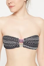BASKILI RENKLİ BİYELİ BIKINI ÜST DB200591BU