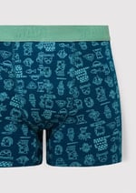 Baskılı Yeşil Boxer 091119-71923