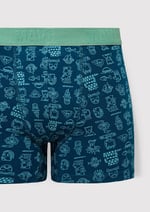 Baskılı Yeşil Boxer 091119-71923