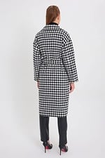 Batik A6189 Kazayağı Desenli Kaban