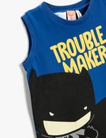 Batman Baskılı Lisanslı Atlet Pamuklu