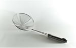 Baysa Metal Büyük Tel Kevgir Sık Dokuma 18 cm Çap, 21 cm Sap Uzunluğu