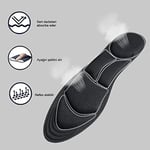 BC03 | Memory Foam, Tüm Ayakkabılarla Uyumlu, Rahat, Konfor, Darbe Emici Ve Yumuşak Iç Tabanlık (Siyah, 40-45)