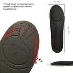 BC04 | Yumuşak Memory Foam Ayakkabı Tabanı, Ekstra Konfor Ve Darbe Emici Rahat Iç Tabanlık (40-45)