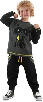 Be Brave Erkek Çocuk T-shirt Pantolon Takım