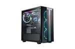 be quiet! Pure Base 500 FX Siyah, Orta Kule ATX kasa, ARGB, 4 önceden kurulmuş Light Wings PWM vantilatör, kırılmaz cam pencere