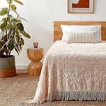 Beatrice Home Fashions Madalyon Şönil, tam, allık - Seçenekler: 20