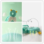 Bebek başı koruyucu, küçük çocuklar için baş güvenlik pedi, ayarlanabilir, küçük çocuklar için baş güvenlik pedi, minder sırt çantası, emekleme ve yürüyüş için bebek sırt koruması, 4-24 ay (gri-fil)