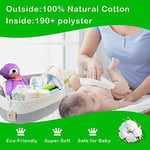 Bebek Bezi Caddy Organizer - Ekstra Büyük Bez Caddy Halat Kreş Saklama Kutusu - 8 Cepli, 5 Bölmeli ve 2 Çıkarılabilir Bölücü ile Bebek Sepeti