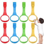 Bebek Çekme Halkası 8 Paket Bebekler Stand Up Yürümeyi Öğrenmek Yardımcısı Kolu Bebek Oyun Parkı ve Beşik