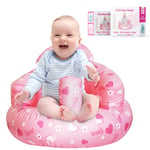 Bebek için Şişme Oturmak Koltuk - Pembe