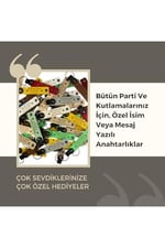 Bebek Mevlidi Hatırası Anahtarlık 32'li Set, Standart, MH-KAN8525X32, Gök Mavi & Yeşil, üniseks-bebek