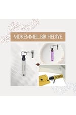 Bebek Mevlidi Hatırası İsim Yazılı Anahtarlık, Standart, MH-KAN8519X38, Narçiçeği & Siyah, üniseks-yetişkin