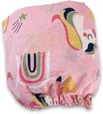 Bebek Özel%100 Pamuklu Lastikli Çarşaf 70x140 cm, Pembe Unicorn