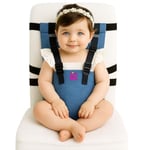 Bebek Seyahat Temel Koşum Koltuğu - Bebek Seyahat Donanımı - Bebek Sandalyesi Koşum Taşınabilir - İlave rahatlık için Yumuşak Dolgulu Bebek Koltuğu Koşum Takımı - Masa Erişimi için