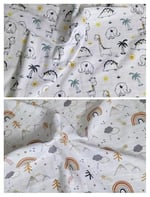 Bebek%100 Pamuk Müslin Örtü 80x75 cm 2'li Set