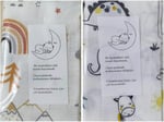 Bebek%100 Pamuk Müslin Örtü 80x75 cm 2'li Set