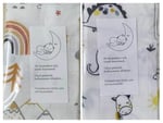 Bebek%100 Pamuk Müslin Örtü 80x75 cm 2'li Set