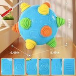 Bebekler için Bumble Ball, Yeni yürümeye başlayan çocuklar için sürünen duyusal oyuncaklar, bebek müziği sallamak okul öncesi oyuncaklar, dans eden interaktif sesler bebek oyuncağı,