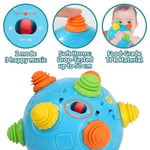 Bebekler için Bumble Ball, Yeni yürümeye başlayan çocuklar için sürünen duyusal oyuncaklar, bebek müziği sallamak okul öncesi oyuncaklar, dans eden interaktif sesler bebek oyuncağı,