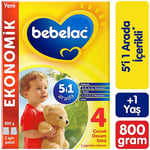 BEBELAC 4 Çocuk Devam Sütü, 800gr, 1 yaş+